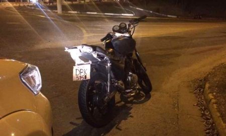  Moto furtada em Lorena é recuperada pela Força Tática em Guaratinguetá