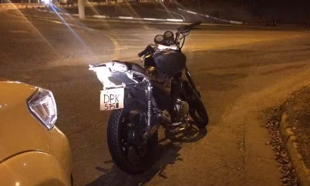  Moto furtada em Lorena é recuperada pela Força Tática em Guaratinguetá