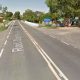 Acidente entre moto e bicicleta na estrada que liga Cruzeiro a Cachoeira Paulista