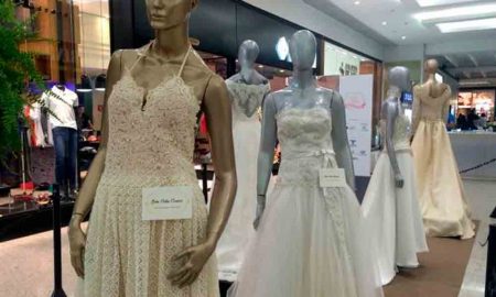 Taubaté Shopping recebe exposição de vestidos de noiva