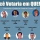 Você Votaria em Quem na cidade de Cruzeiro? Vote no Facebook