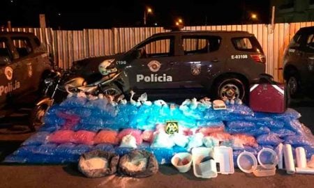 Três pessoas são presas por tráfico de drogas em São José dos Campos; no total foram apreendidos 20 quilos de cocaína