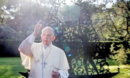 Monumento à Nossa Senhora Aparecida é inaugurado pelo Papa no Vaticano
