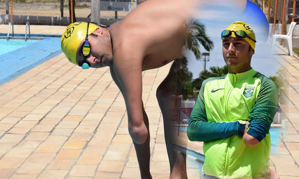 Paratleta de Lorena vai participar de competição nacional de natação paraolímpica