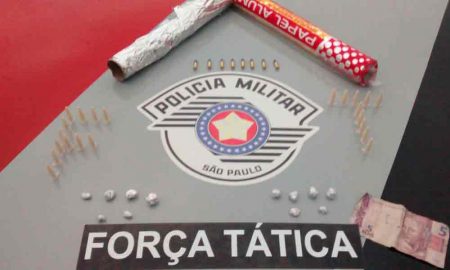 Adolescente de 17 anos é apreendido em Potim por tráfico de drogas