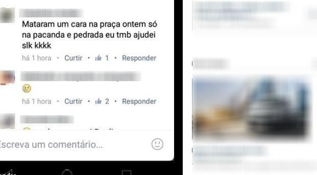 Depois de comentar no Facebook, jovem de 17 anos é apreendido por morte de morador de rua em Cruzeiro