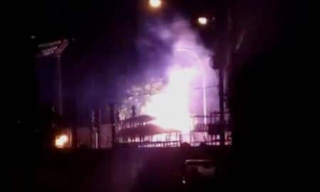 Explosão em uma estação de energia de Taubaté assusta moradores