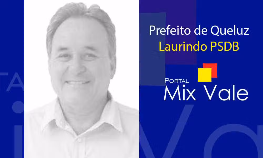 Laurindo (PSDB) é o novo prefeito de Queluz com 69,59% dos votos válidos - 4,057