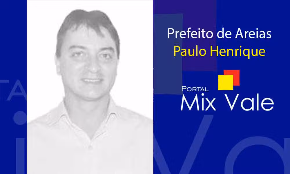 Paulo Henrique é o novo prefeito de Areias com 73,24% dos votos válidos - 2,061