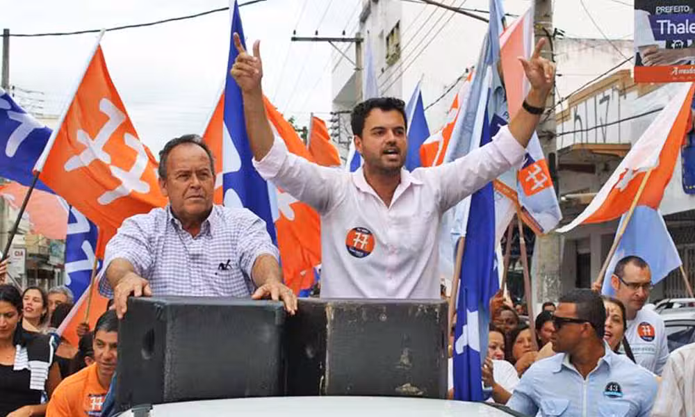 Thales Gabriel 77 (Solidariedade) é o novo prefeito de Cruzeiro com 17.211 votos - 43,92%
