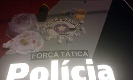 Força Tática apreende adolescente de 15 anos em Lorena por tráfico de drogas