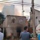 Casa pega fogo em Cunha neste sábado (05/11)