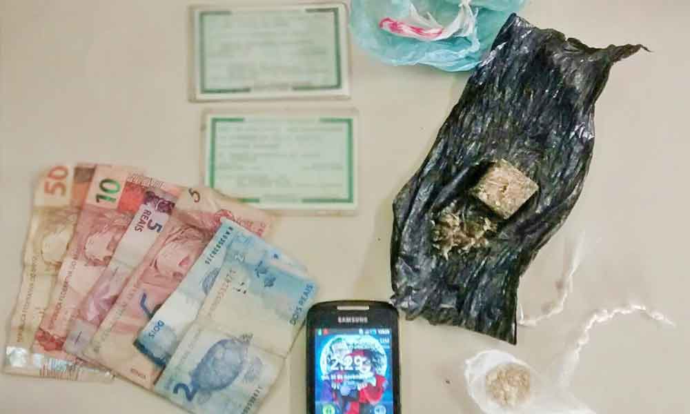 Dig de Cruzeiro prende traficantes em flagrante em Cruzeiro