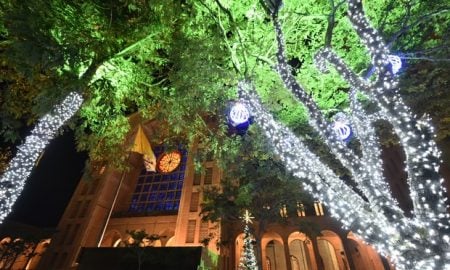 Santuário de Aparecida inaugura decoração de natal; mais de um milhão de lâmpadas