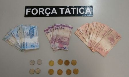 Após roubar posto de gasolina em Lorena, ladrão é preso em flagrante pela Força Tática