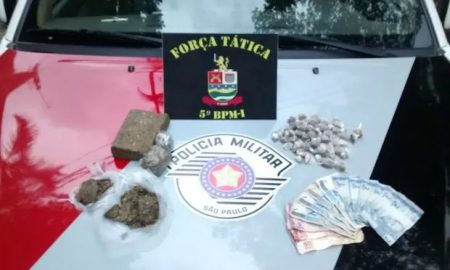 Trio é detido com porções de maconha em Taubaté