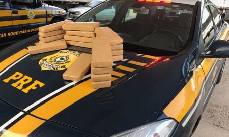 PRF apreende 17 quilos de maconha na Via Dutra em Lavrinhas