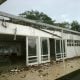 Vento destelha área de escola da Aeronáutica em Guaratinguetá