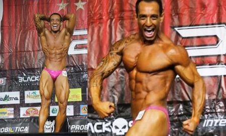 Cruzeirense Ewans Mira é campeão em duas categorias no Campeonato de Fisiculturismo no Rio de Janeiro