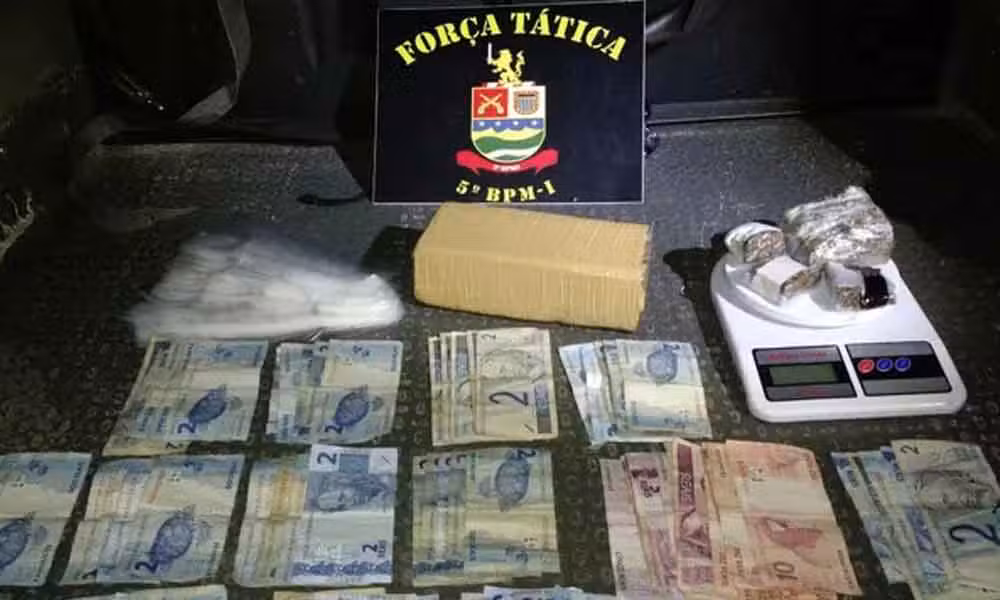 Homem de 29 anos é preso em Taubaté por tráfico de drogas: 1,4kg de maconha