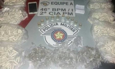 Homem é preso com 900 pinos de cocaína na zona sul de São José dos Campos