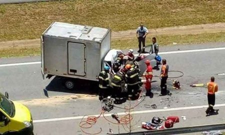 Homem morre e dois ficam em estado grave em acidente em São José