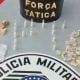 Força Tática de Cruzeiro apreende menor de 17 anos na Vila loyelo: 49 pedras de crack e 15 pinos de cocaína
