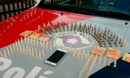 Adolescente de 15 anos é apreendido com 200 pinos de cocaína em Lorena
