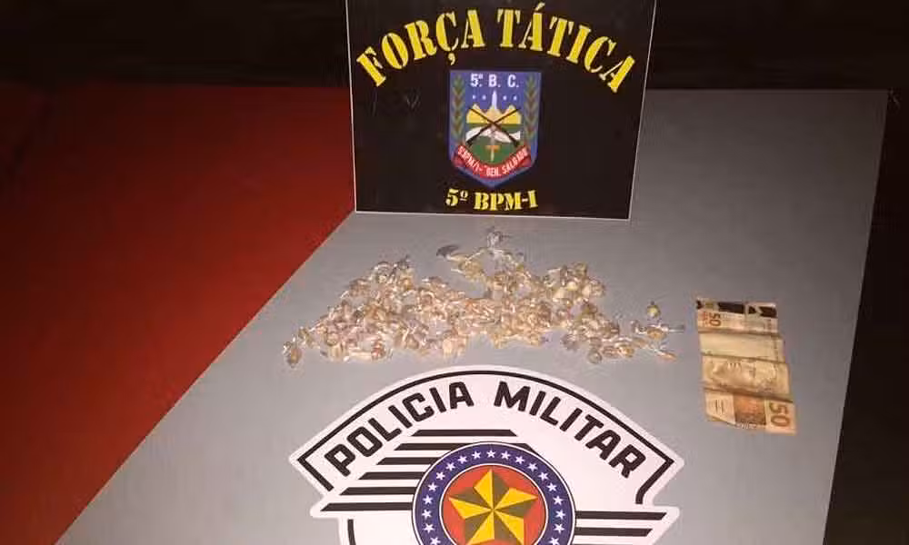 Homem é preso em Taubaté com pedras de crack na cueca