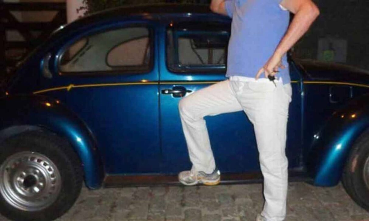 Fusca é furtado na Rua 8 no centro de Cruzeiro