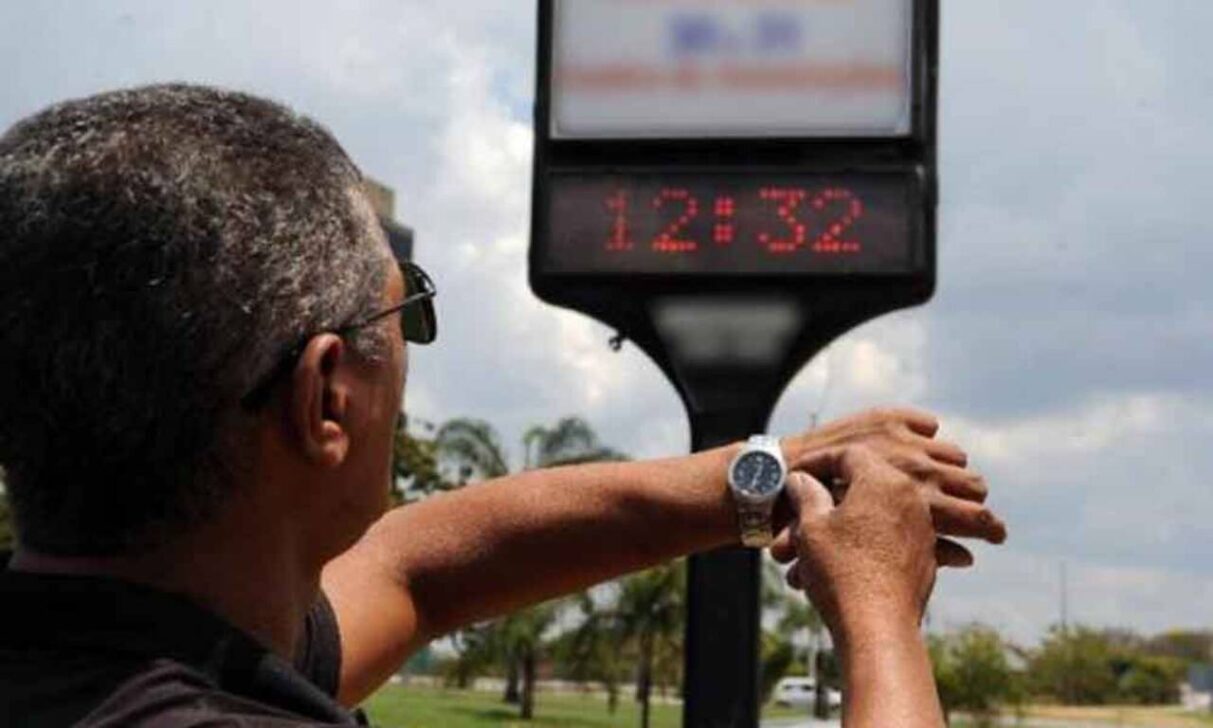 Horário de verão termina daqui a uma semana