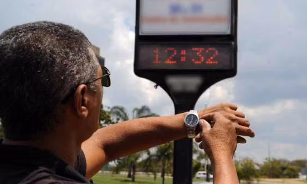 Horário de verão termina daqui a uma semana