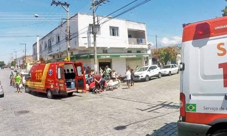 Jovem de 19 anos sofre acidente de moto em Cruzeiro nesta manhã