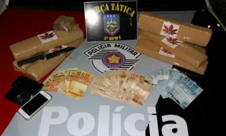 Dupla é presa em Taubaté com sete quilos de maconha
