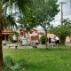 Igreja Congregacional de Cruzeiro limpa praça São Cristóvão