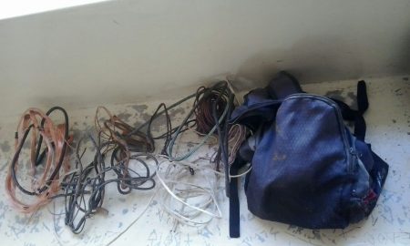 Polícia Militar de Cruzeiro prende ladrão de fios