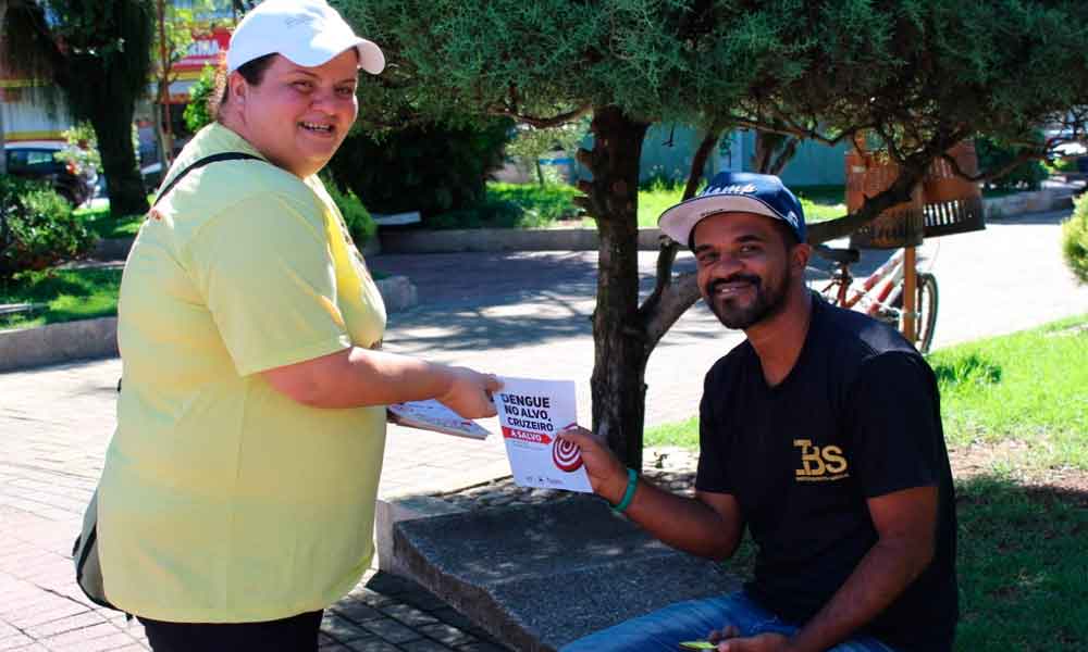 Cruzeiro participa da Semana Nacional de Mobilização contra a dengue