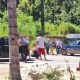 Carros colidem na rodovia em Lavrinhas nesta tarde