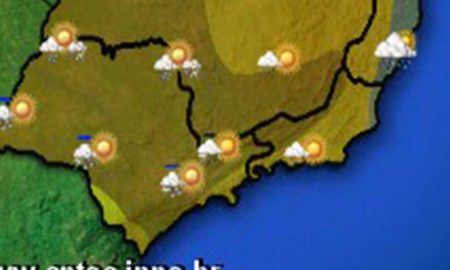 CPTEC-INPE informa a possibilidade de pancadas de chuva para esta quarta-feira (15/03)