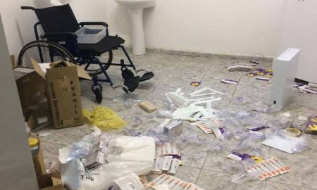 Bandidos furtam e destroem Posto de Saúde em Cruzeiro