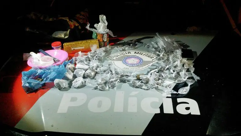 Jovem de 19 anos é preso com cerca de 1 quilo de drogas em Guaratinguetá