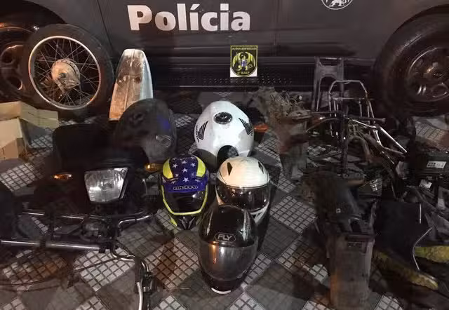Polícia Militar encontra desmanche irregular de motos em Jacareí