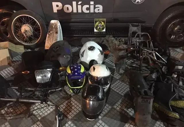 Polícia Militar encontra desmanche irregular de motos em Jacareí
