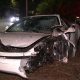 Motorista abandona Ferrari após acidente no Corredor Norte-Sul, em SP