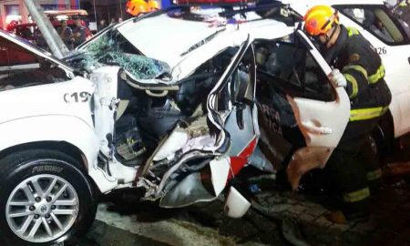 PM morre e dois ficam feridos em acidente durante perseguição em SP