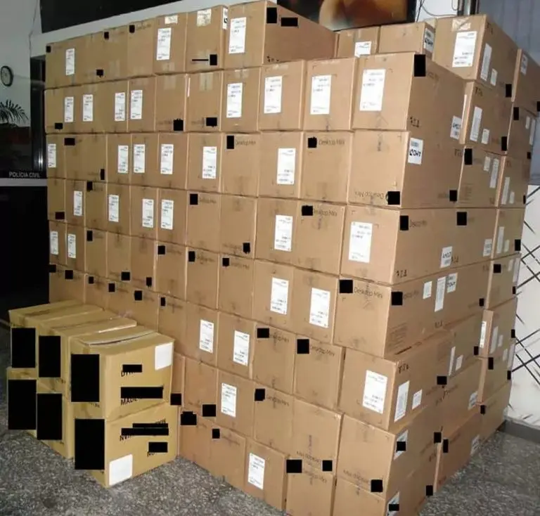 Polícia Civil recupera carga de computadores avaliada em R$ 1 milhão em Jacareí