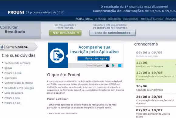 Aprovados na primeira chamada do ProUni têm até hoje para confirmar informações