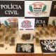 DISE de Cruzeiro prende traficante de 22 anos em flagrante com cerca de 4kg de maconha