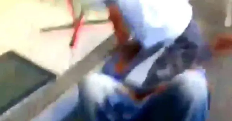 Moradora filma perseguição de ladrões no centro de Cruzeiro