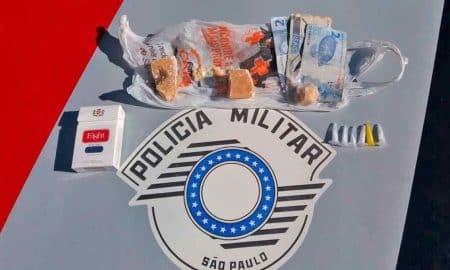 Polícia Militar de Cruzeiro apreende traficante de 16 anos em flagrante
